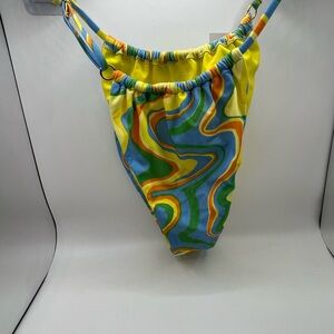 Colorful Swirl Bikini Bottom